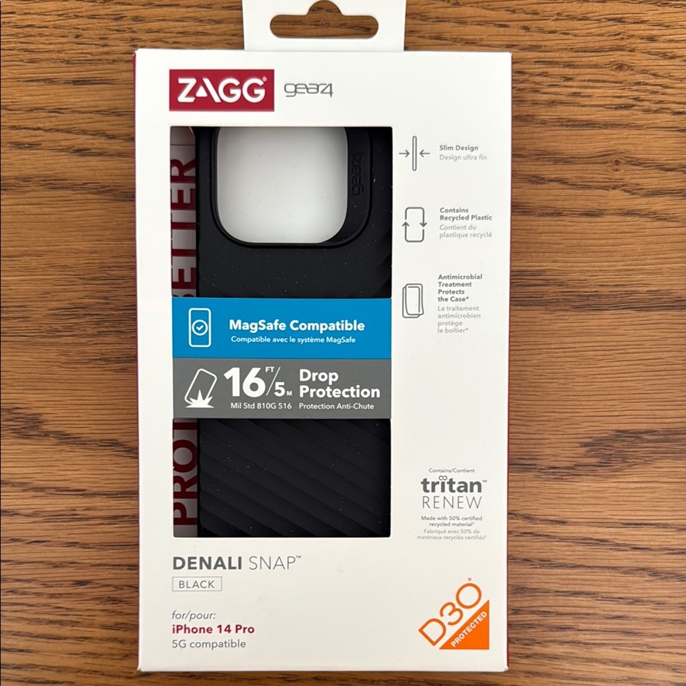 ZAGG Denali Snap Black iPhone 14 Pro Case